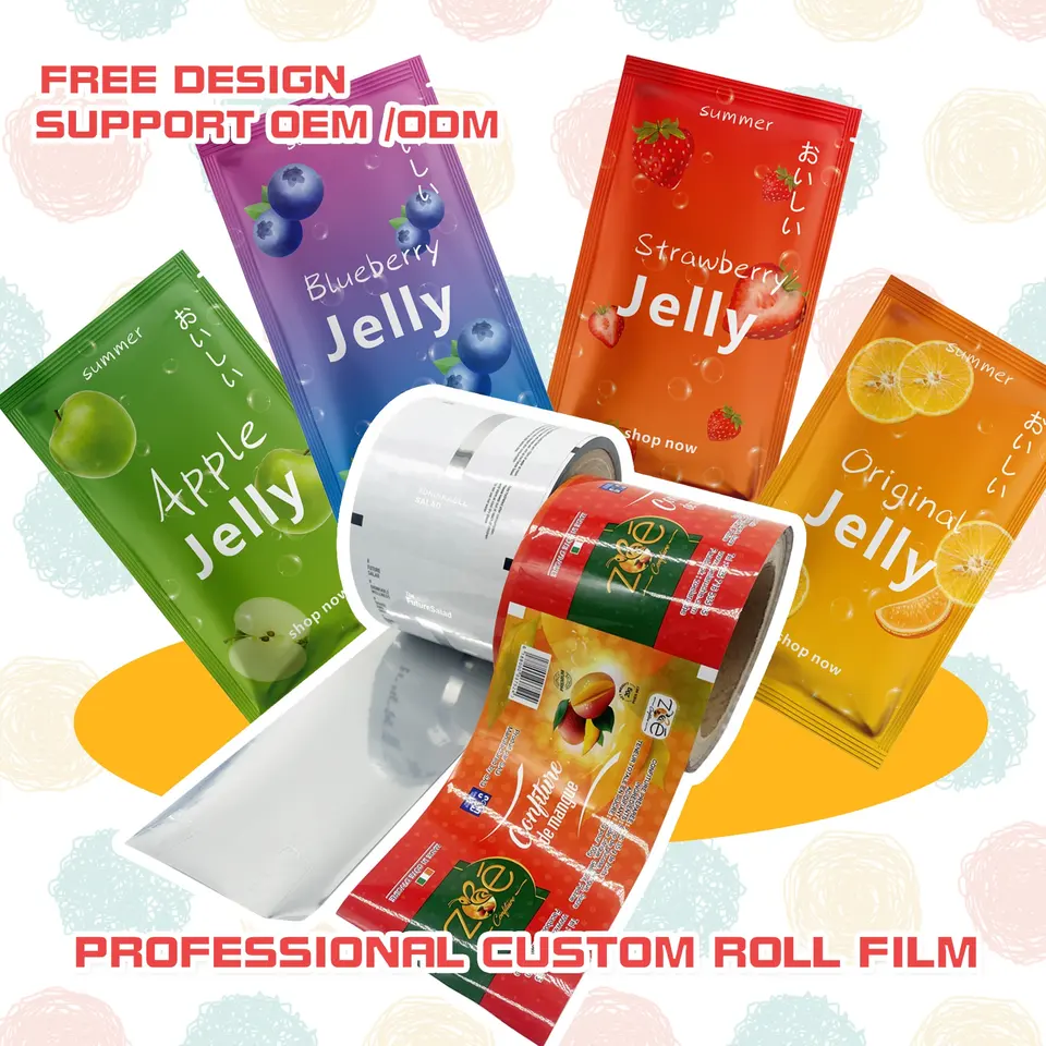 packaging film for jelly