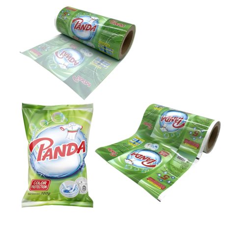 Back Side Sealed Bag Plastic Packaging Film Roll