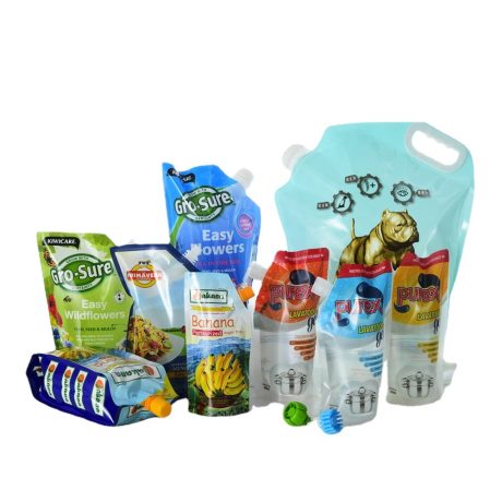 Digital Printing PE Spout Pouch for Detergent