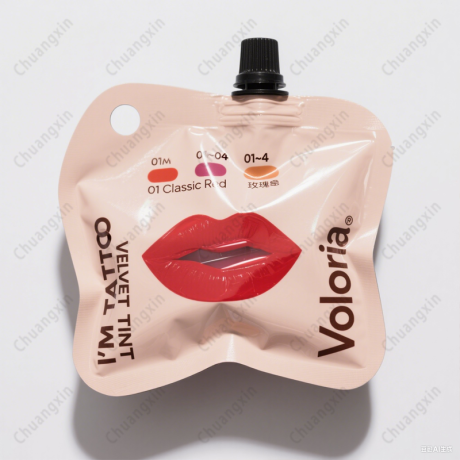 Plastic Spout Pouch for Sun Cream Packaging