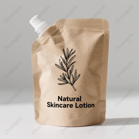 Kraft Paper Spout Pouch OEM for Shampoo