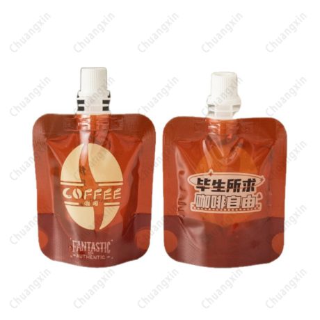 Printed Special Shape Juice Spout Pouch
