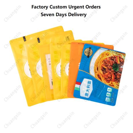Ready-to-Eat Food Retort Pouch Urgent Orders OEM