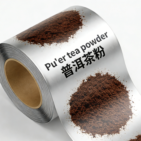 Metallic Flexible Sachet Packaging Roll Film for Tea Powder