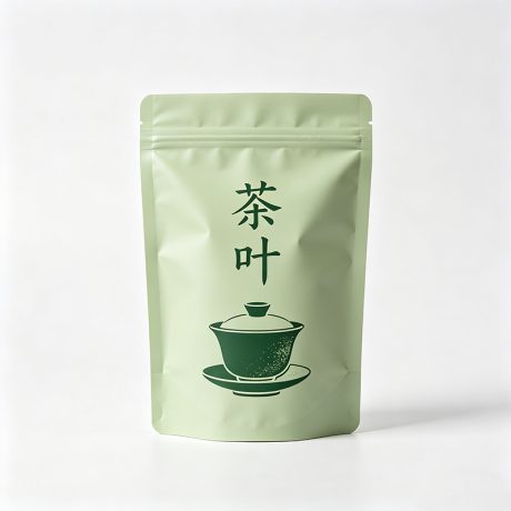 Tea Packaging Resealable Zipper Bag Custom