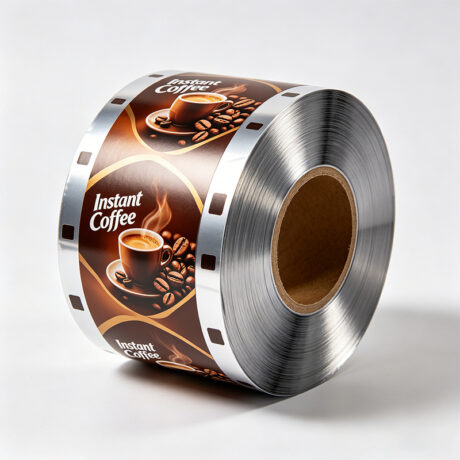 Low MOQ 50kgs Custom Coffee Mix Powder Roll Film
