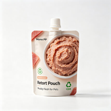Flexible Mono PP Retort Spout Bag for Pet Food OEM