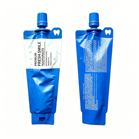 Toothpaste Wrappers Squeeze Spout Pouch OEM
