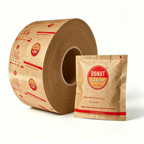 Instant Coffee Powder Foods Laminated Roll Film OEM