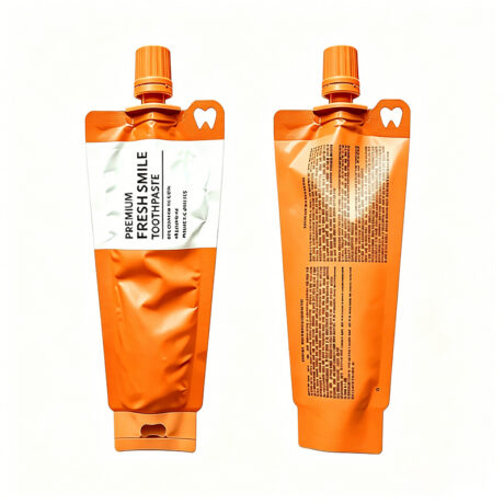 Squeeze Spout Pouches with Flip Top Cap OEM