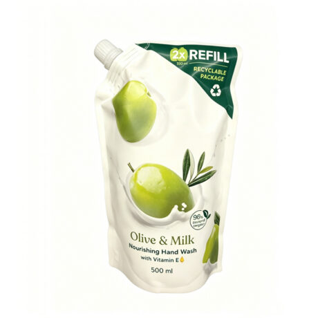 Recyclable Mono-PE Spout Pouch Custom for Body Wash
