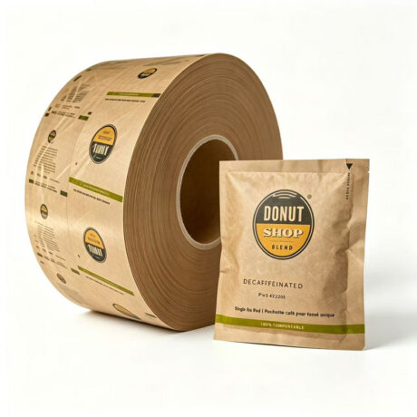 Automatic Instant Coffee Sachet Pack Packaging Roll Film OEM