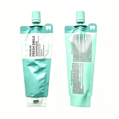 Aluminum Foil Spout Pouch Bags OEM for Toothpaste